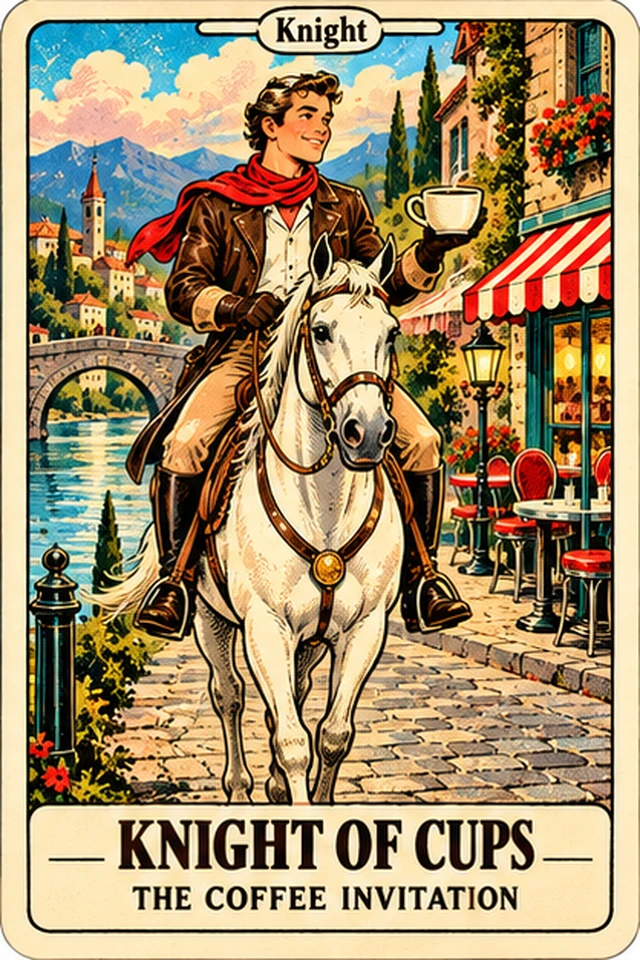 Knight of Cups — The Coffee Invitation