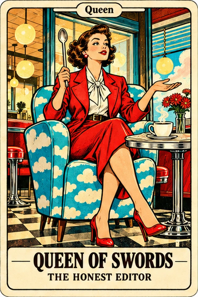 Queen of Swords — The Honest Editor