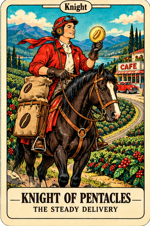Knight of Pentacles — The Steady Delivery