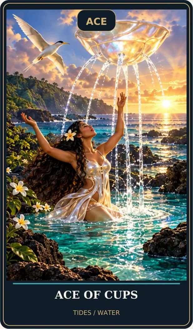 Ace of Cups — Tides / Water